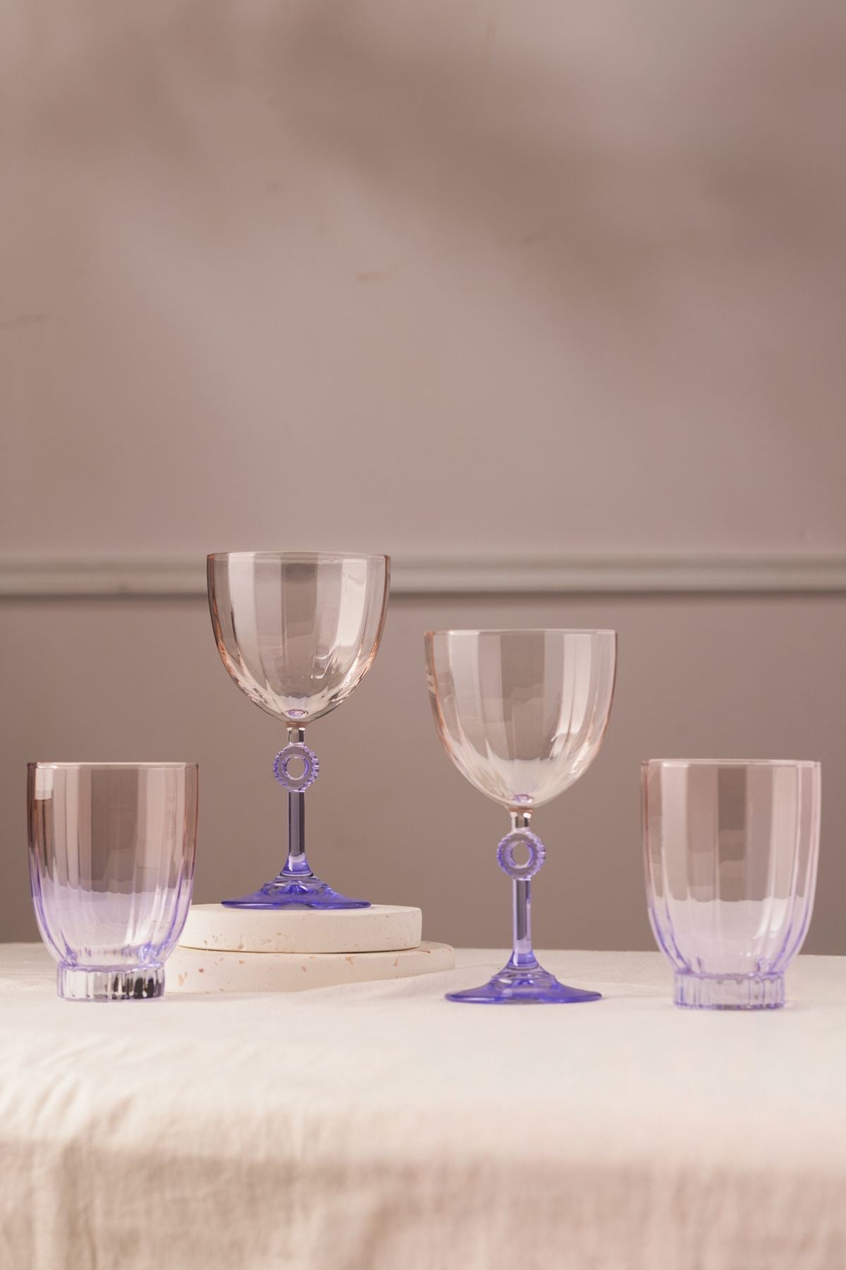 Set pahare (4 piese), Elite 320 - Purple, Mov