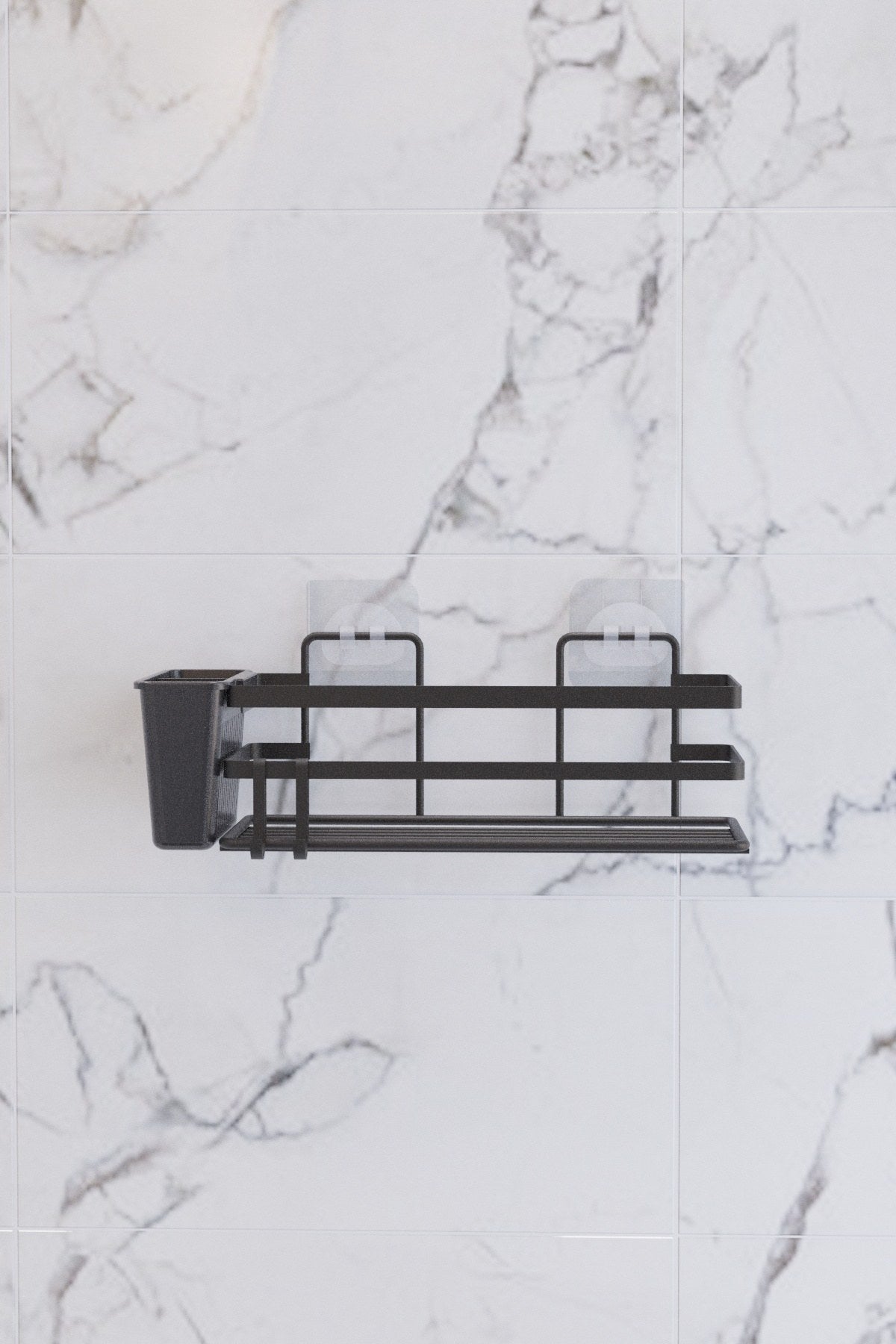 Organizator de baie, SB007K-B, Negru