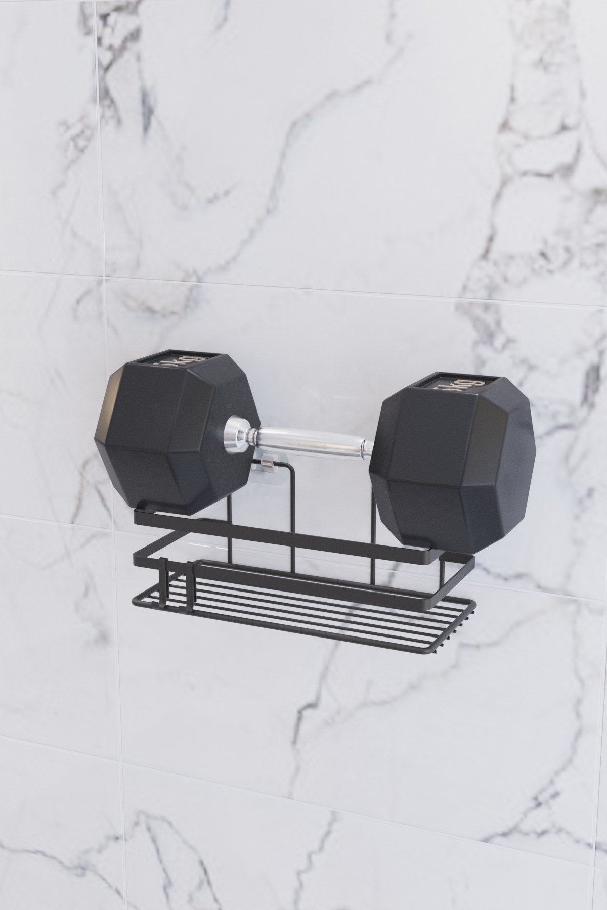 Organizator de baie, SB007K-B, Negru