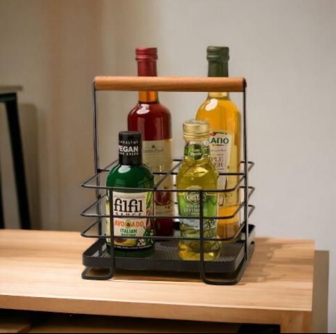 Organizator de bucătărie, SM050-B, Negru