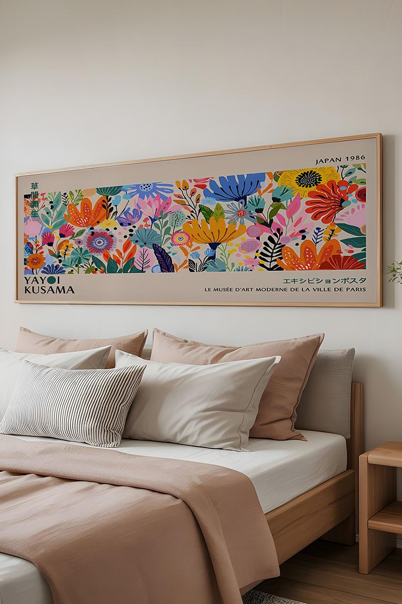 Tablou decorativ MDF cu ramă, Artsmdfyty1-50120, Multicolor