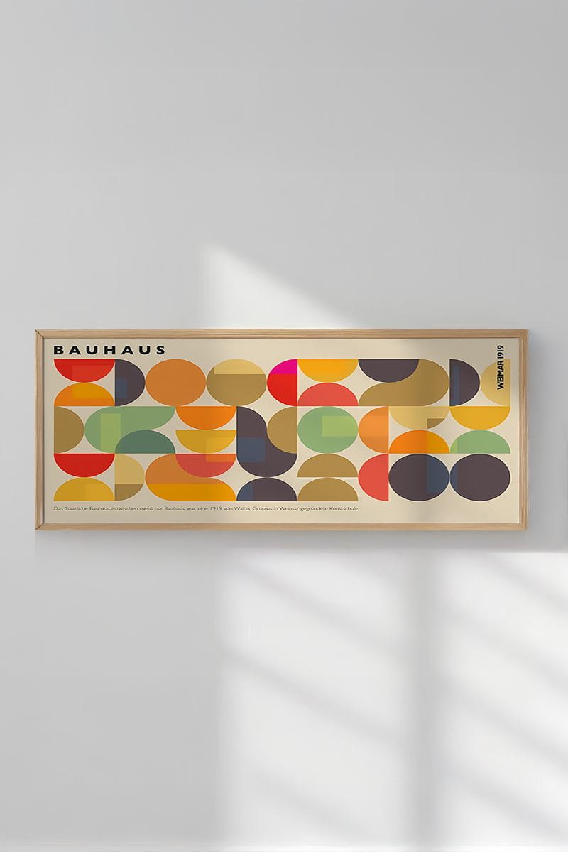 Tablou decorativ MDF cu ramă, Artsmdfyty4-50120, Multicolor