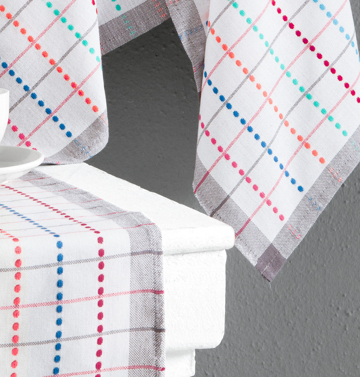 Set prosoape mâini (4 piese), Renkli, Multicolor