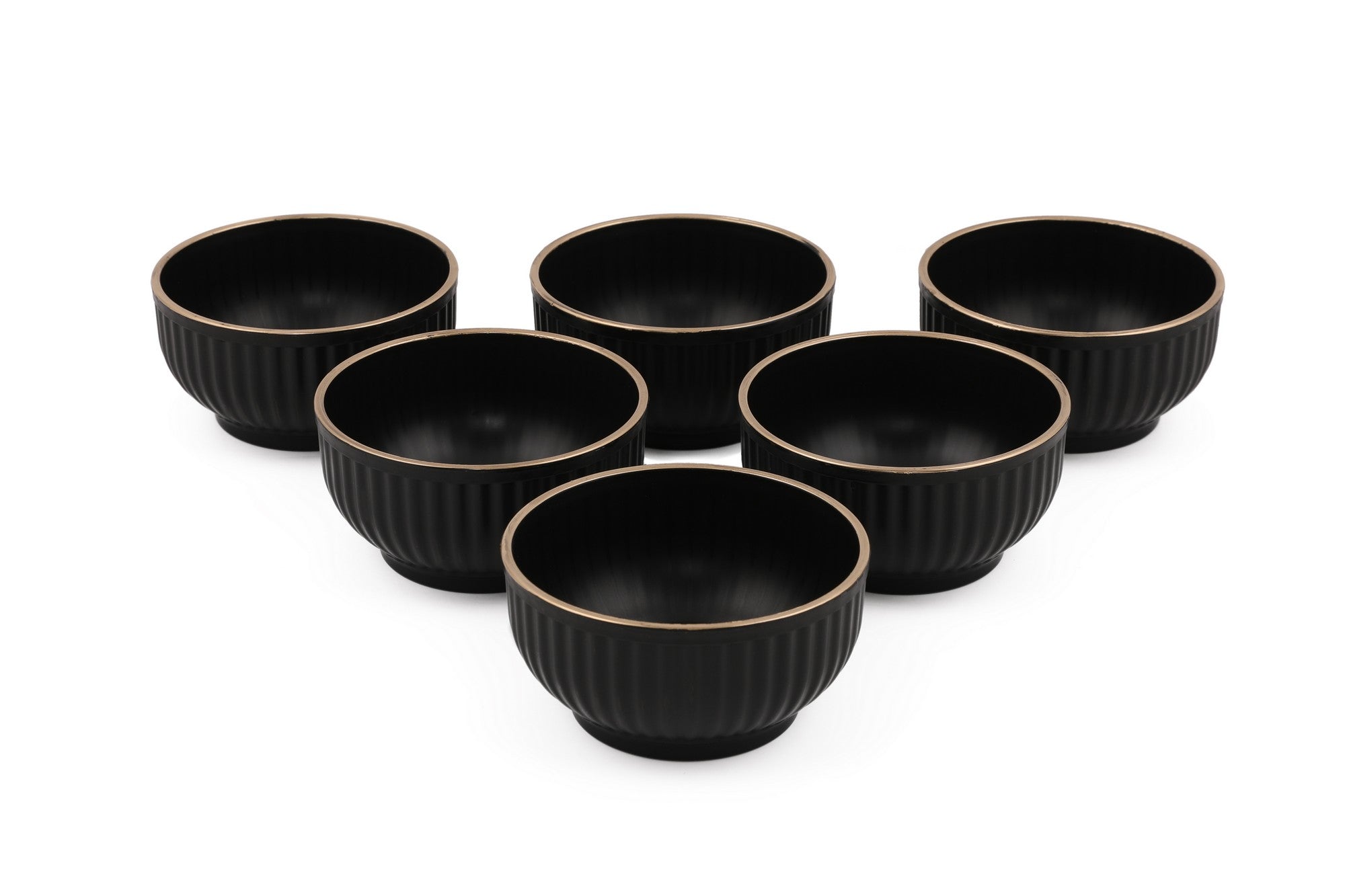 Set boluri (6 piese), C-DD07 - Black, Negru