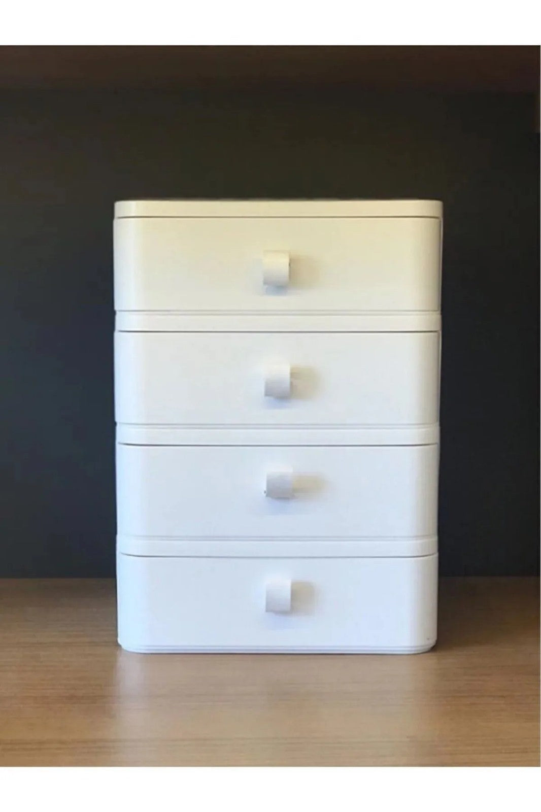 Organizator de machiaj, Byv - White, Alb