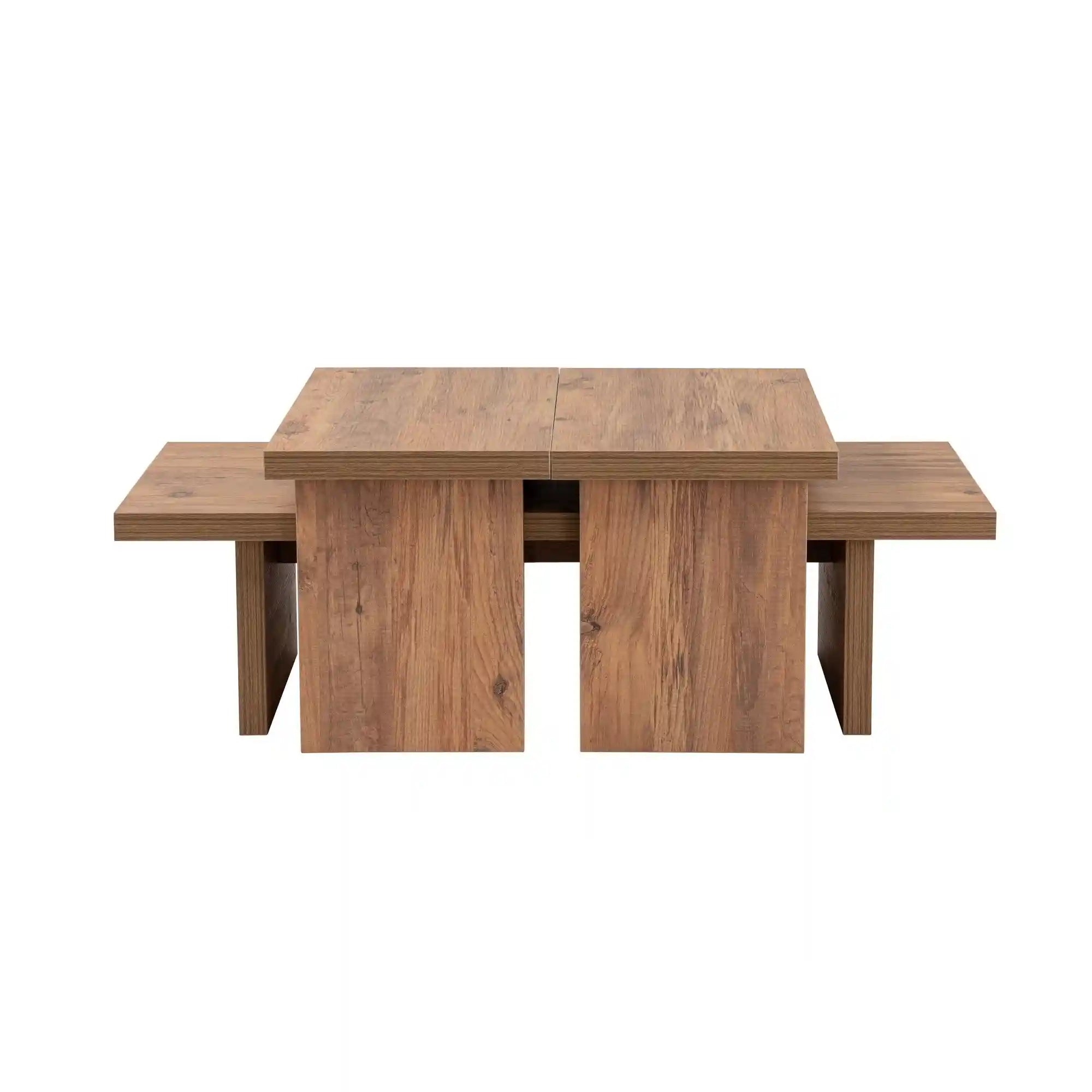 Masuta cafea SANCTUARY, pin, PAL, 110x45x30 cm