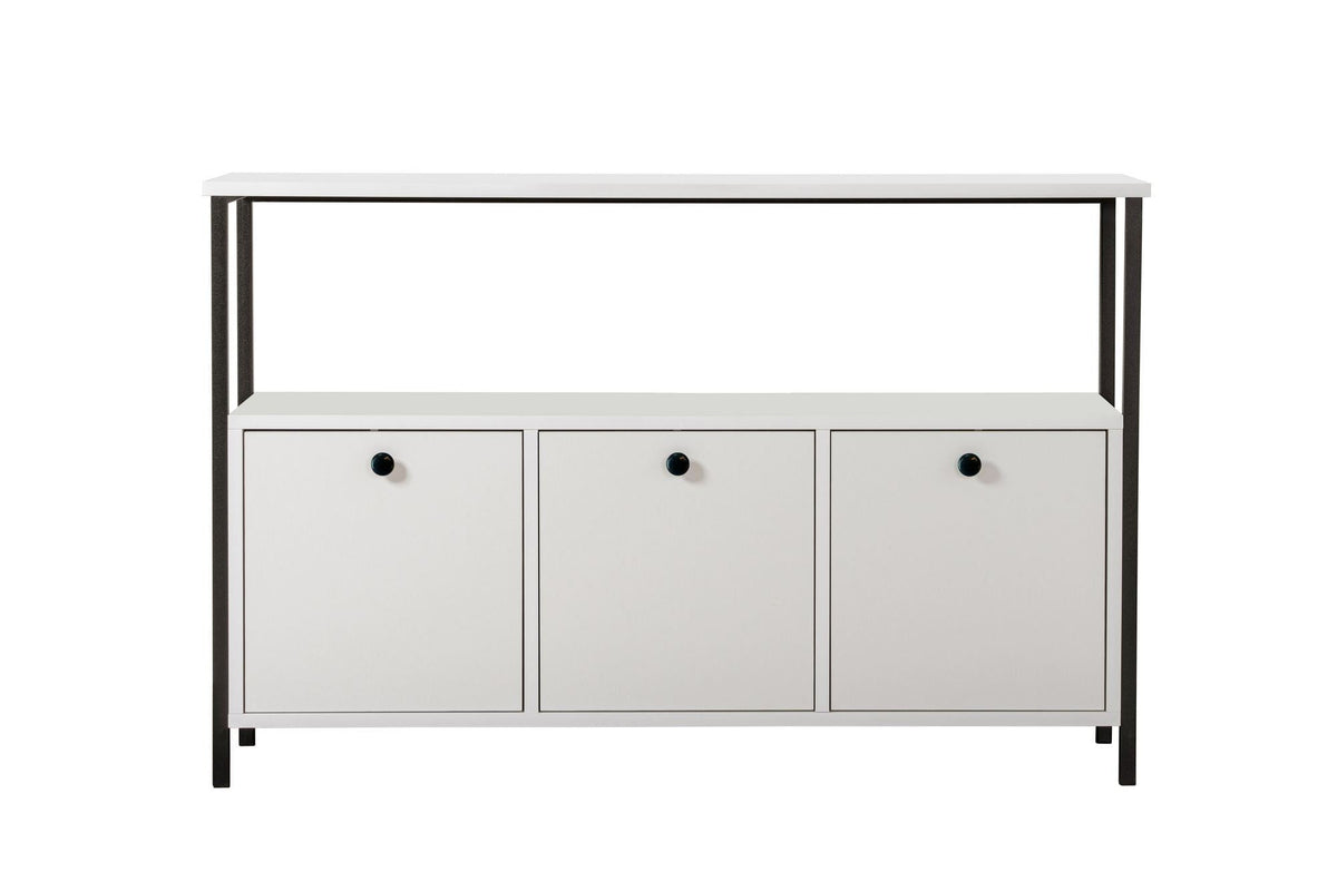 Consolă, Solace - White, Black, Alb / Negru