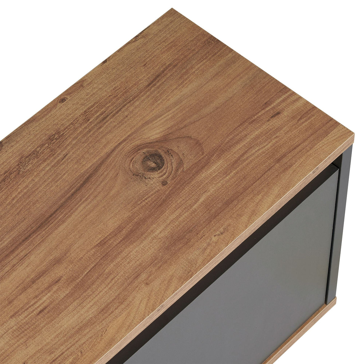 Comodă TV, Sentinel - Anthracite, Atlantic Pine, Antracit / Pin Atlantic
