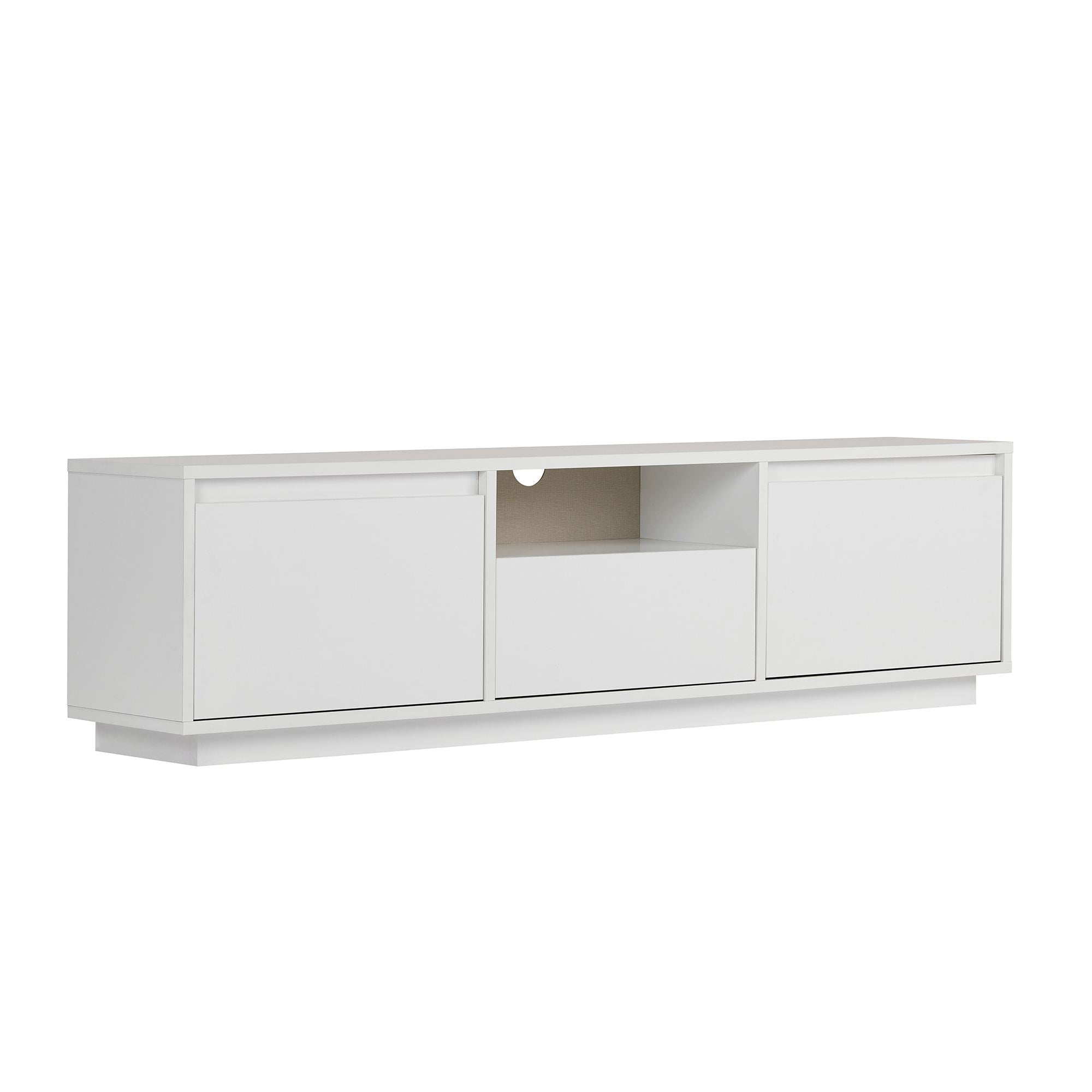 Comodă TV, Sentinel - Natural White, Alb natural