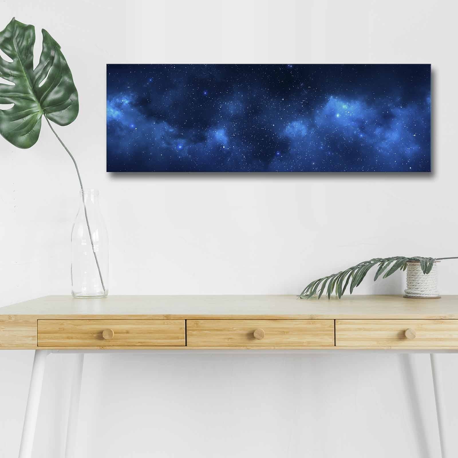 Tablou decorativ pe pânză cu LED, 3090NASA-017, Multicolor