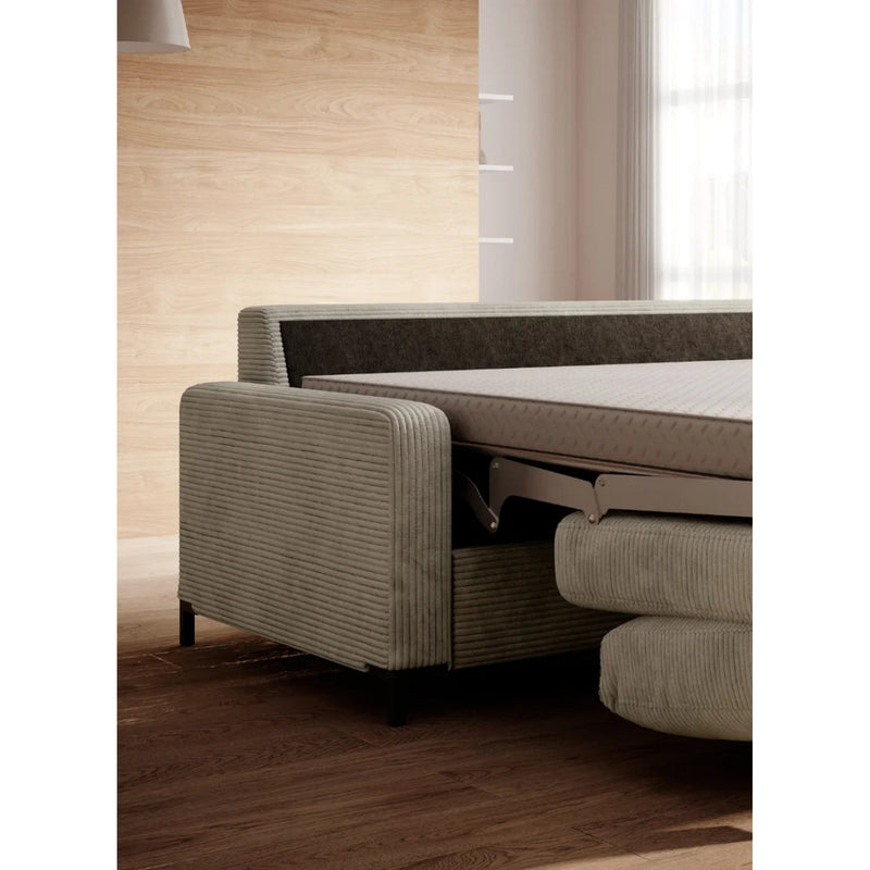 Canapea Tino extensibila 140, personalizabil materiale gama Premium, 187x97x84 cm, cu functie de dormit