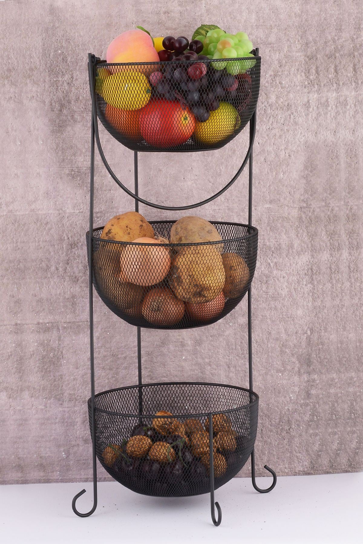 Coș de fructe, Aleyna SM3K, Negru