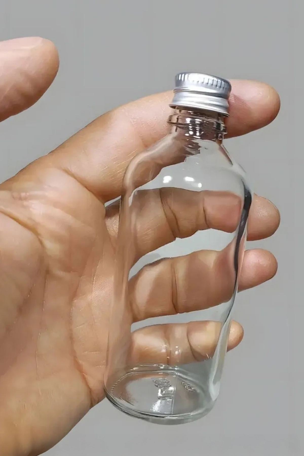 Set sticle (12 piese), Tu-100Ccgumusmetal, Transparent / Argintiu
