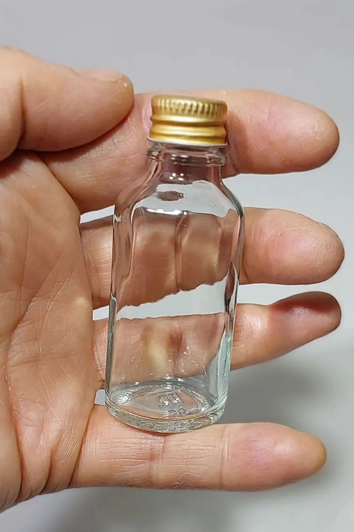 Set sticle (6 piese), Tu-6Lı100Ccgoldkapak, Transparent / Auriu