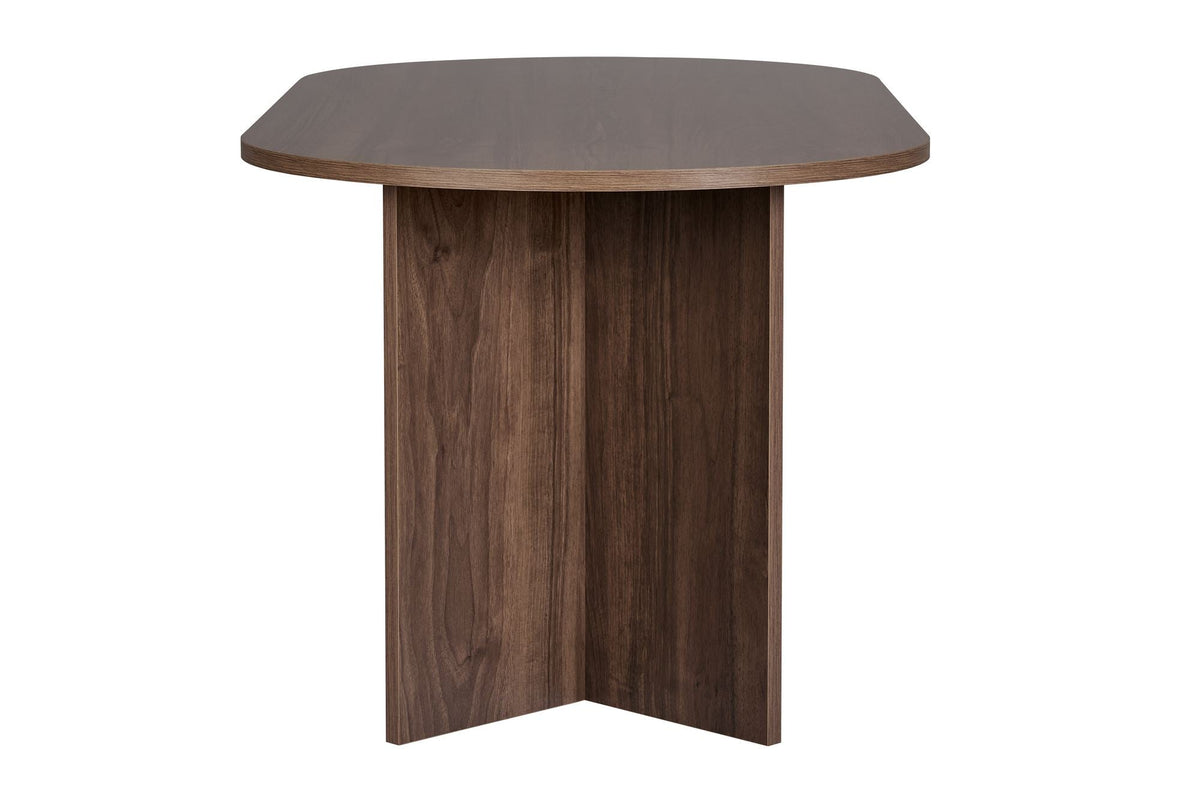 Masă dining, Sablin - Venezia Walnut, Nuc Veneția