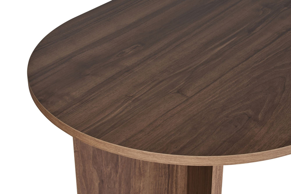 Masă dining, Sablin - Venezia Walnut, Nuc Veneția