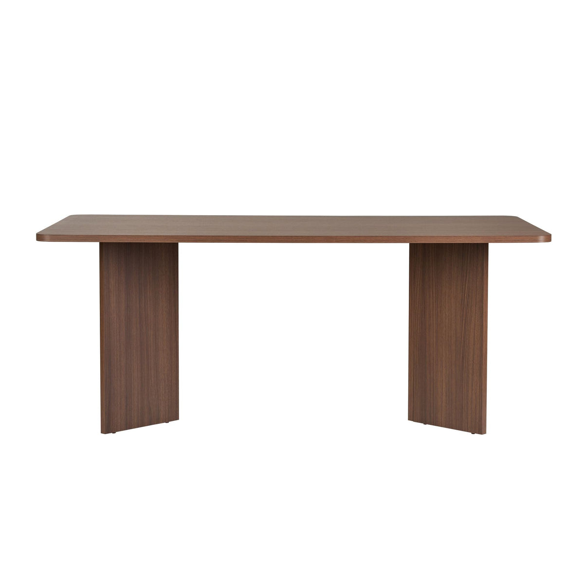 Masă dining, Linza - Milano Walnut, Nuc Milano