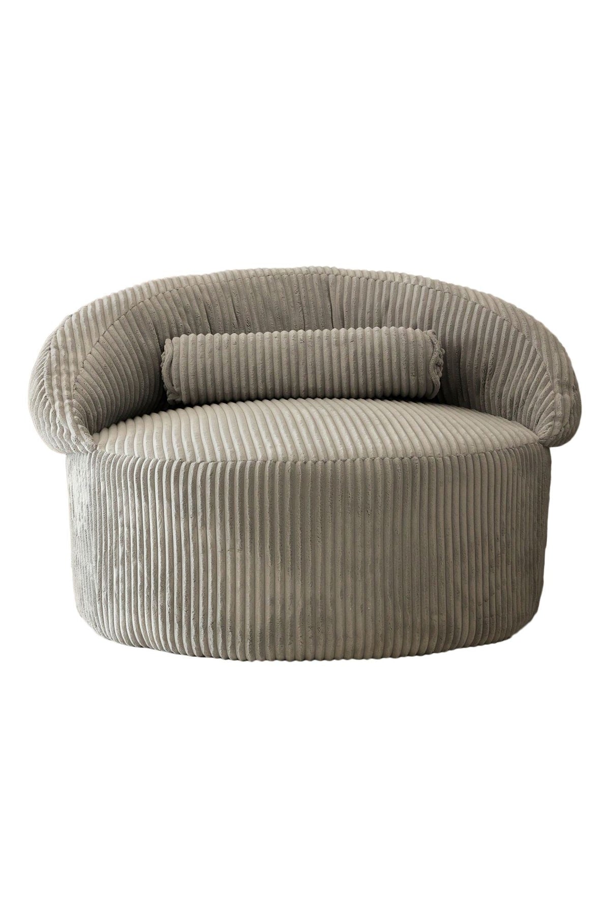 Set Canapea 1 loc și Puf, Pufi - Anthracite, Antracit