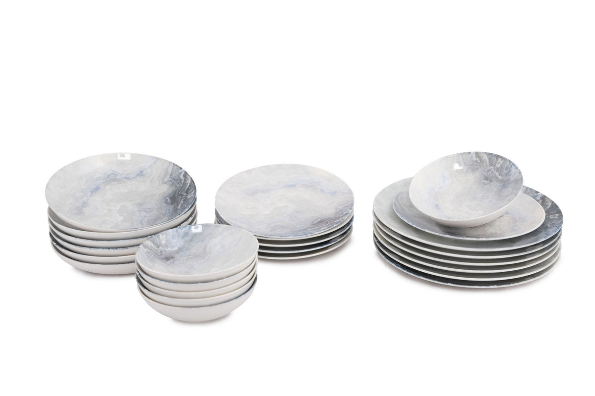 Set veselă (24 piese), GBSATN24KY410050, Multicolor