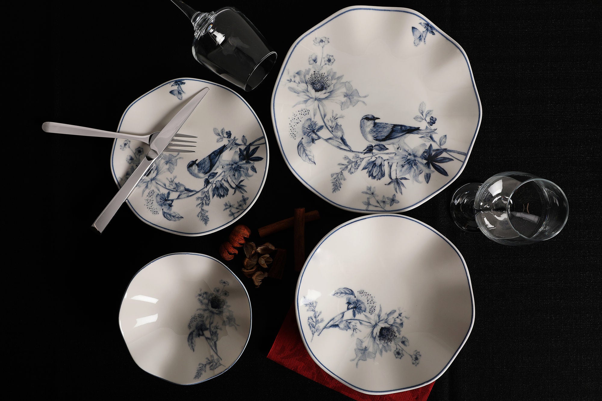 Set veselă (24 piese), GBSNES24KY4E1891, Multicolor
