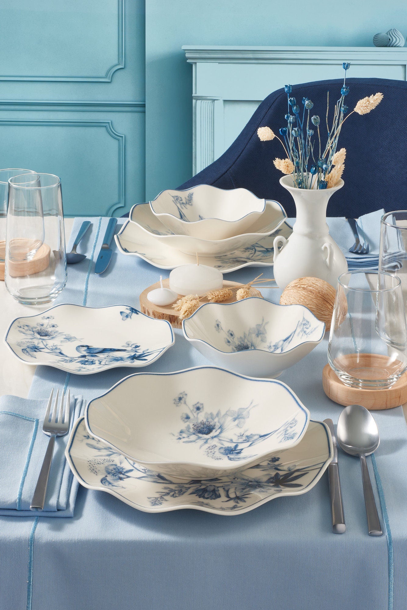 Set veselă (24 piese), GBSNES24KY4E1891, Multicolor