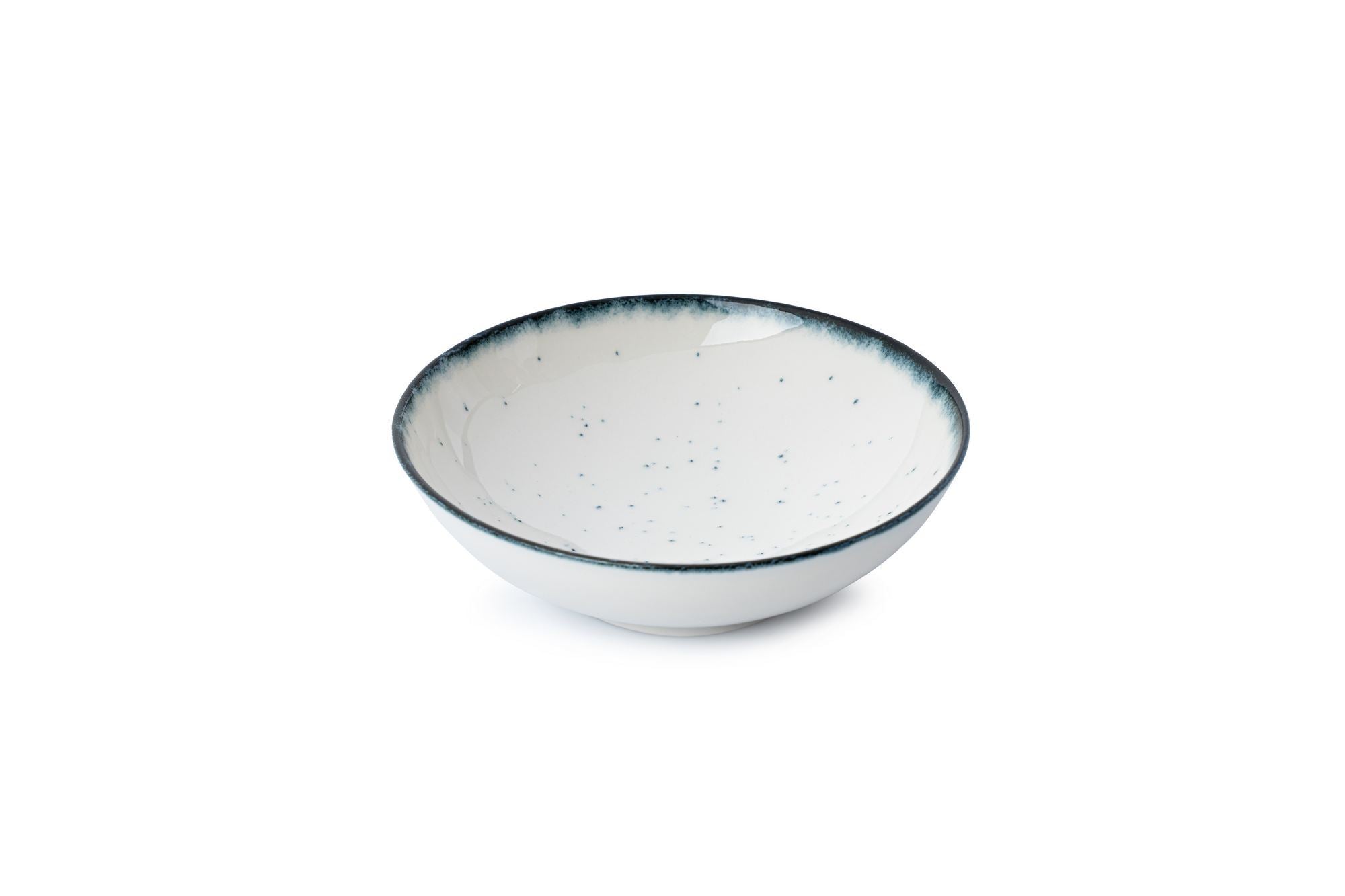 Set veselă (24 piese), GBSATN24KY458SYH, Negru / Alb