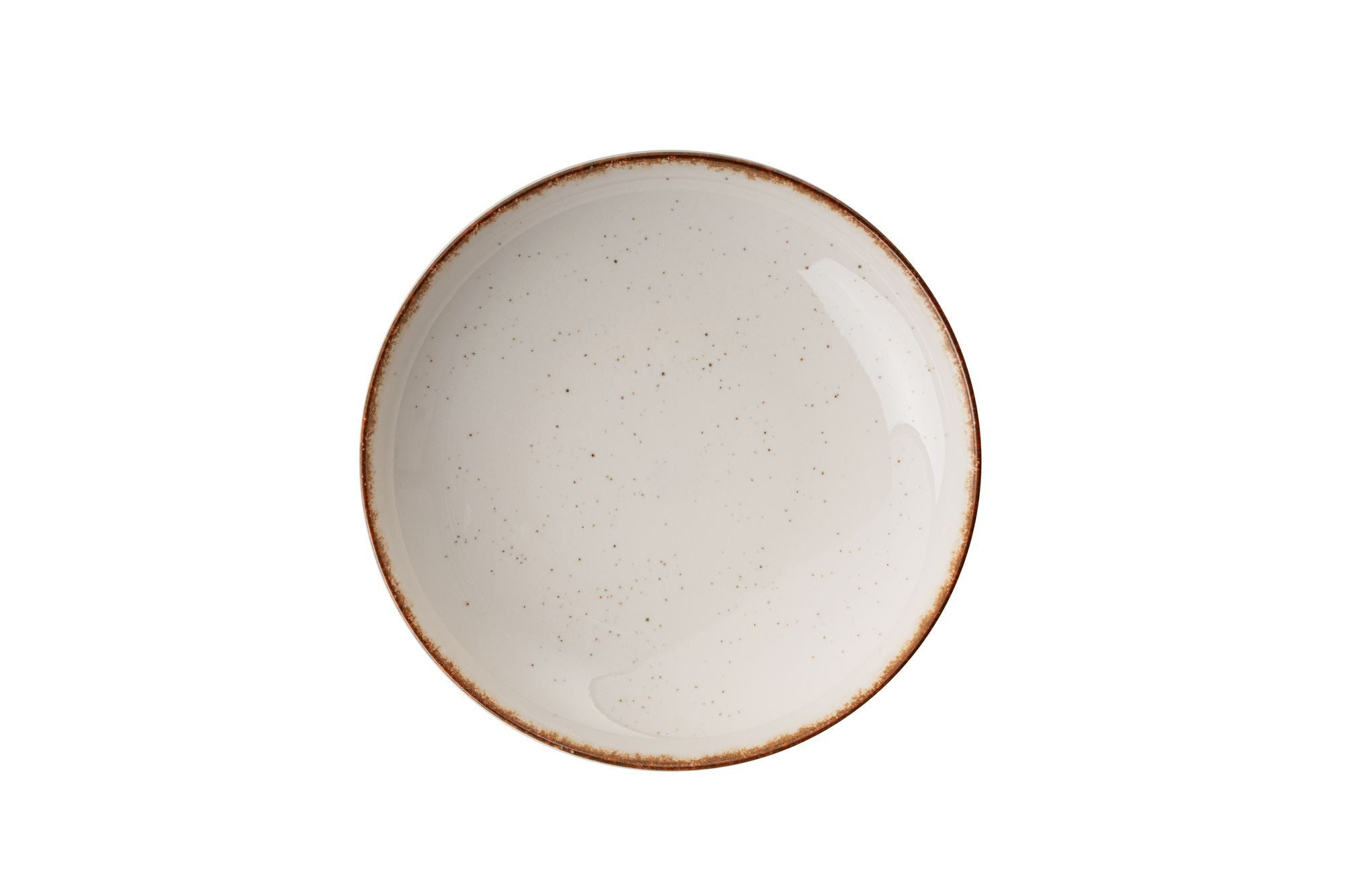 Set veselă (24 piese), GBSATN24KY458KH, Alb / Maro