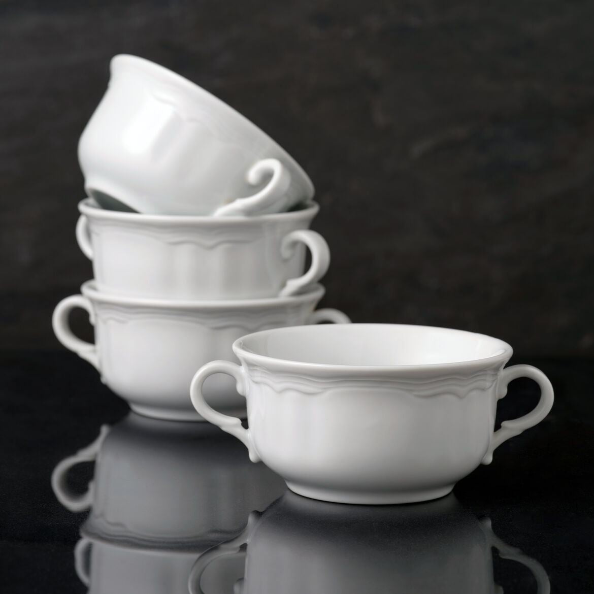 Set boluri (4 piese), VN412KS00, Alb