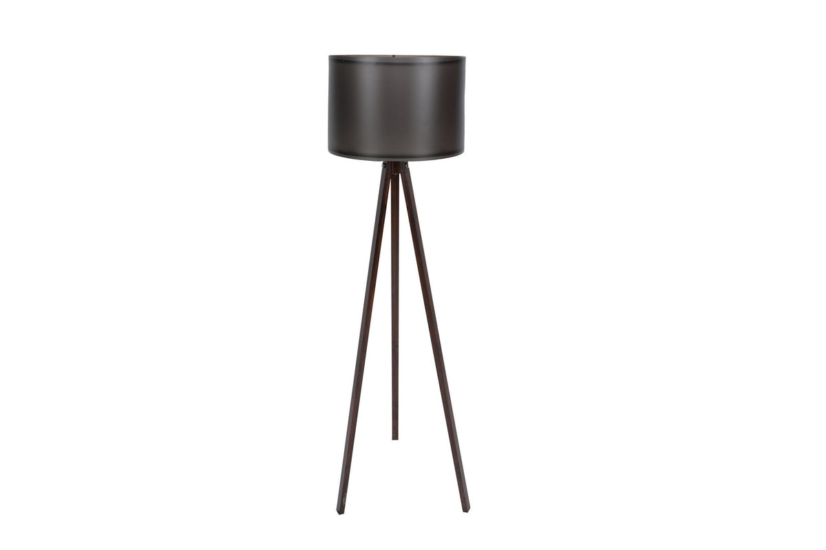 Lampadar, 104, Negru / Nuc
