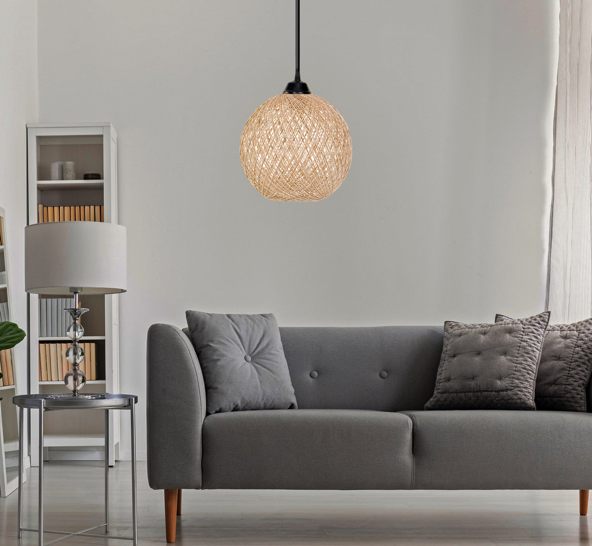 Candelabru, 190 - JB, Alb / Maro