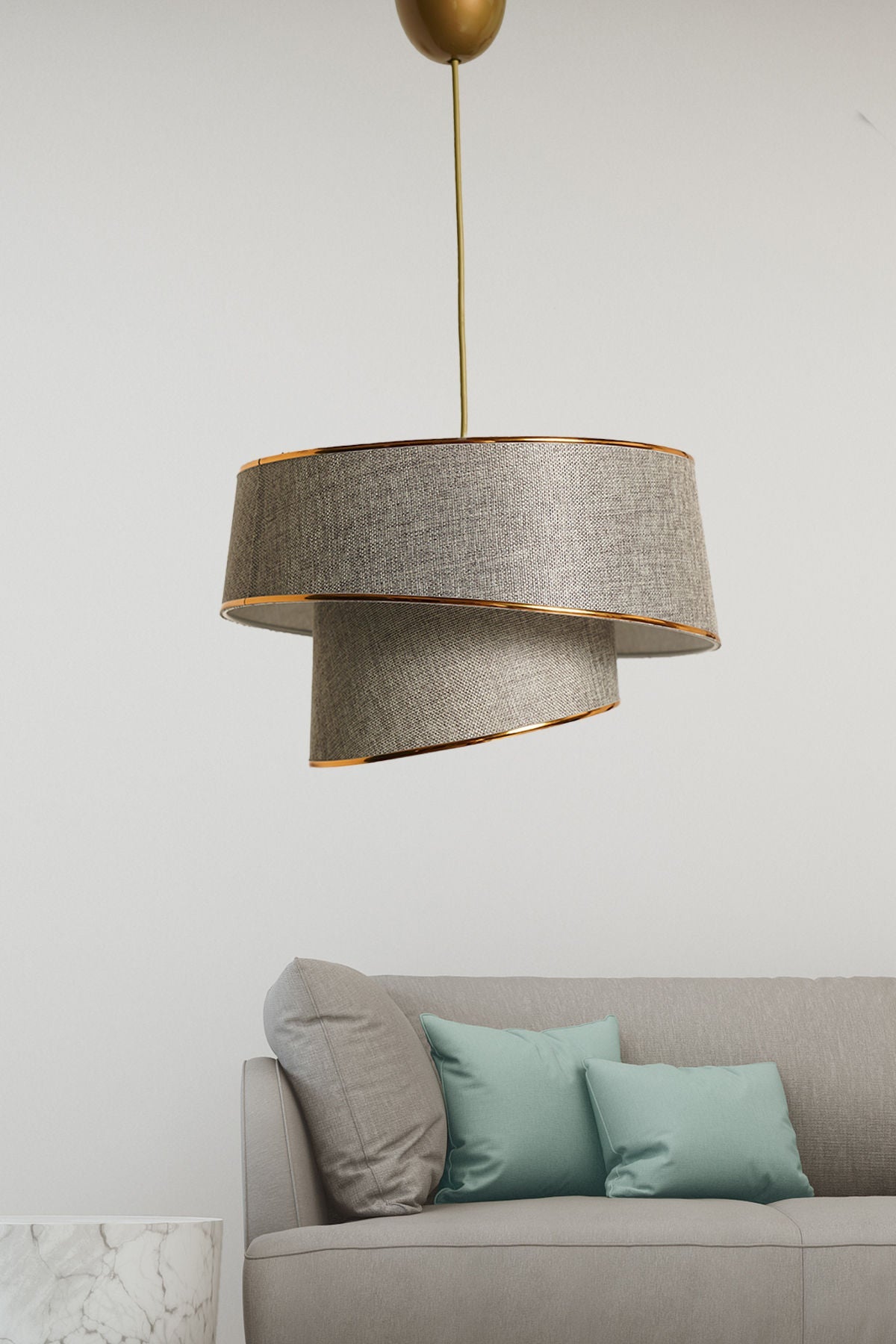 Candelabru, Barette - Beige, Bej / Auriu