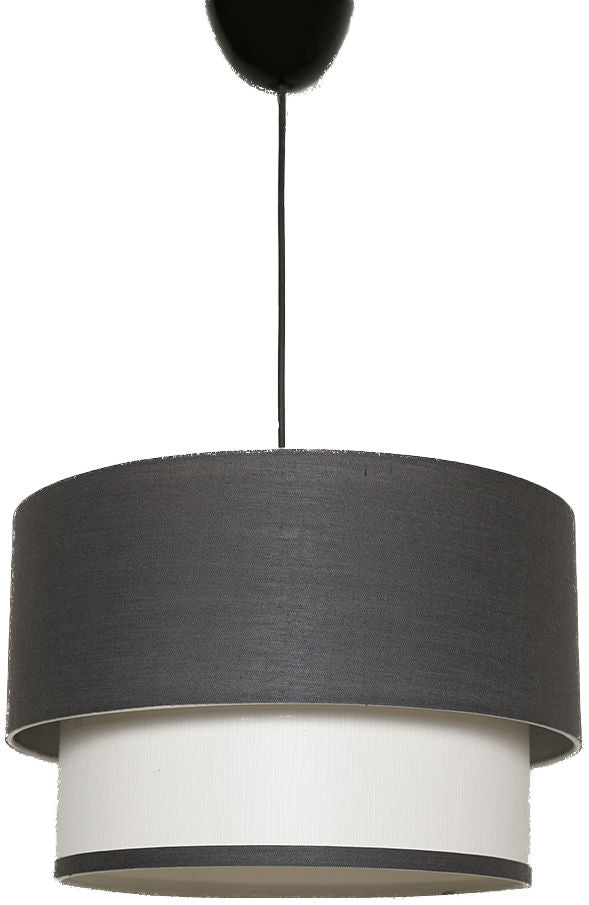 Candelabru, Tubol - Anthracite, Antracit / Alb