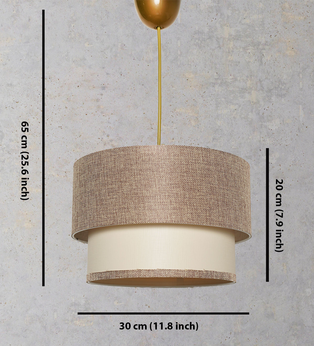 Candelabru, Tubol - Beige, Bej / Crem