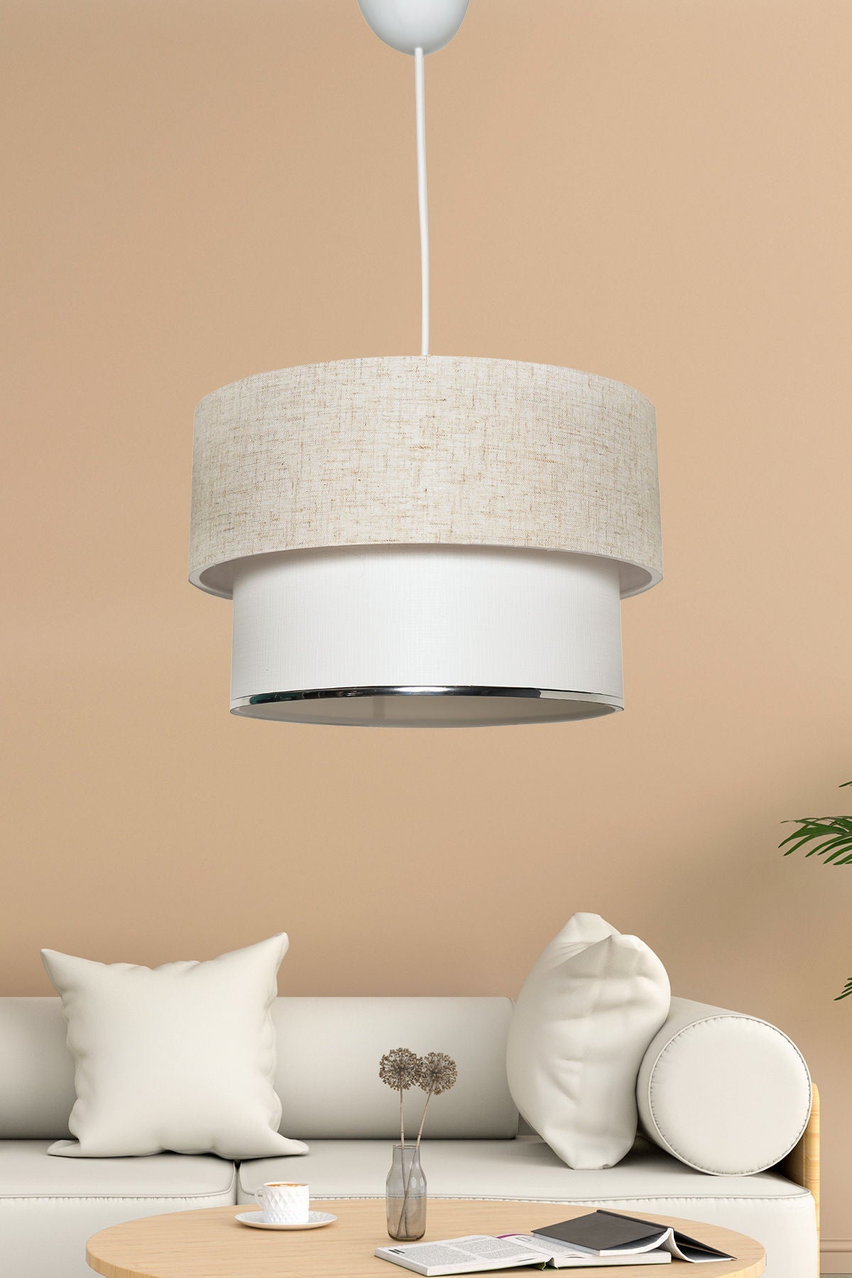 Candelabru, Corbeu - Cream, Crem / Alb