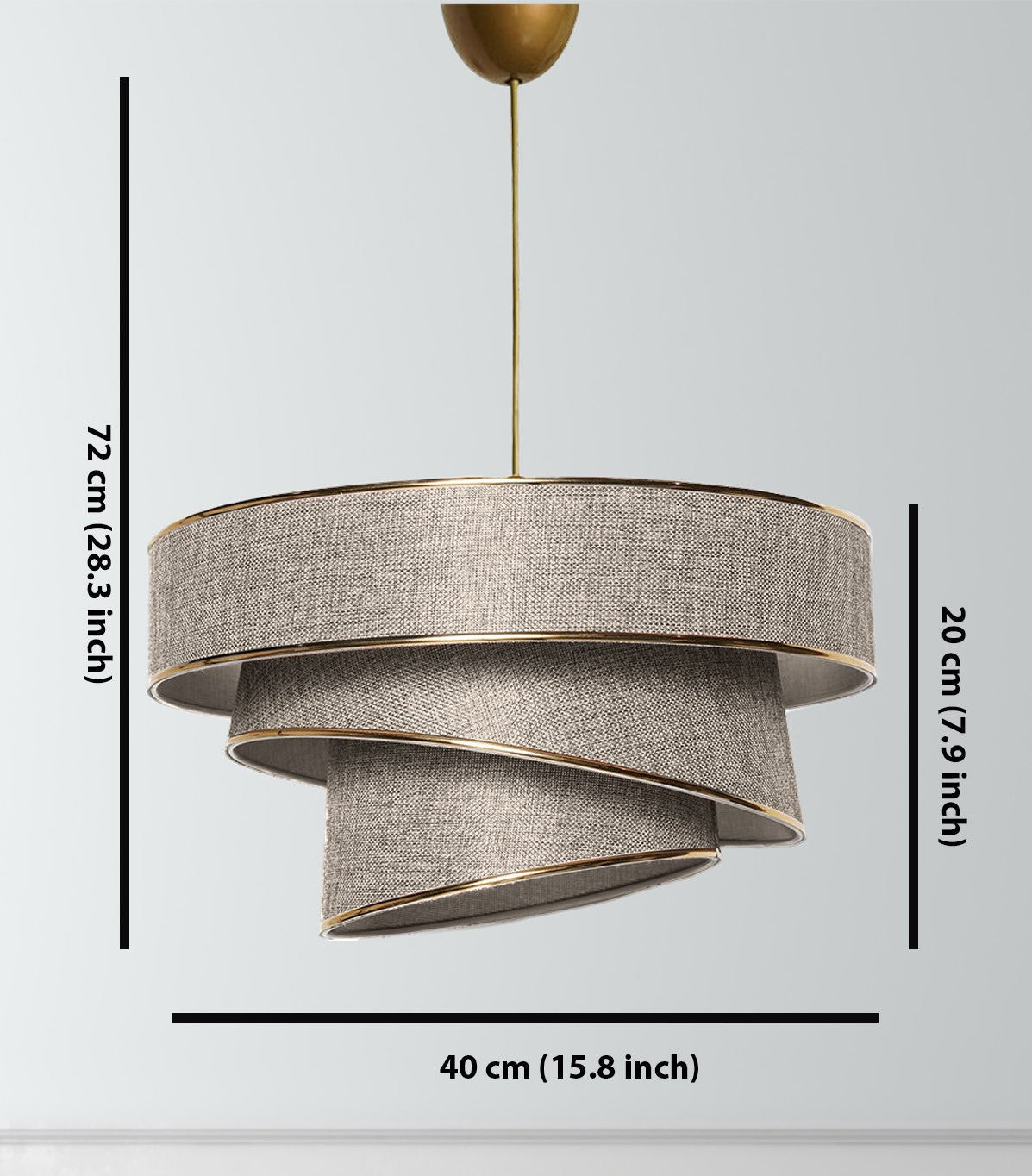 Candelabru, Couper - Beige, Gold, Bej / Auriu