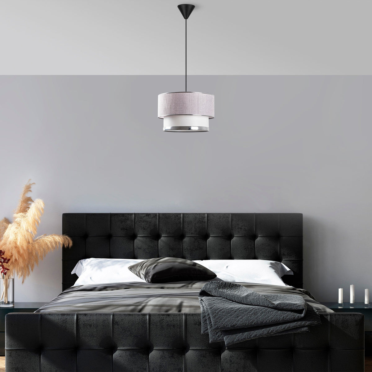Candelabru, Cake - Light Grey, Silver, Gri / Argintiu