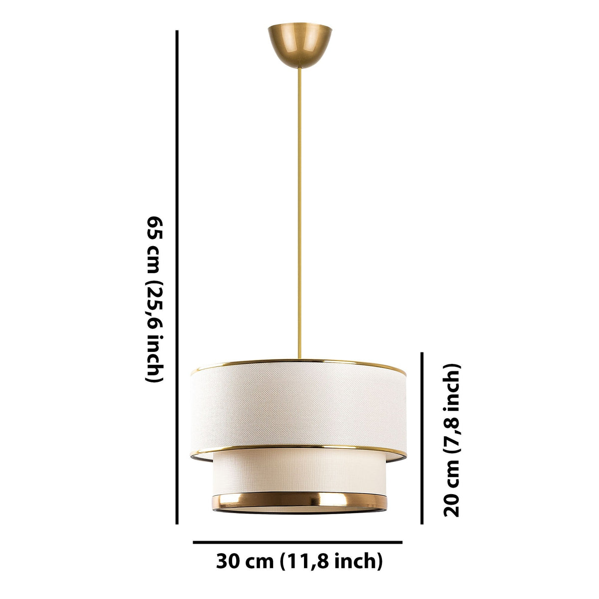 Candelabru, Cake - Cream, Gold, Crem / Auriu