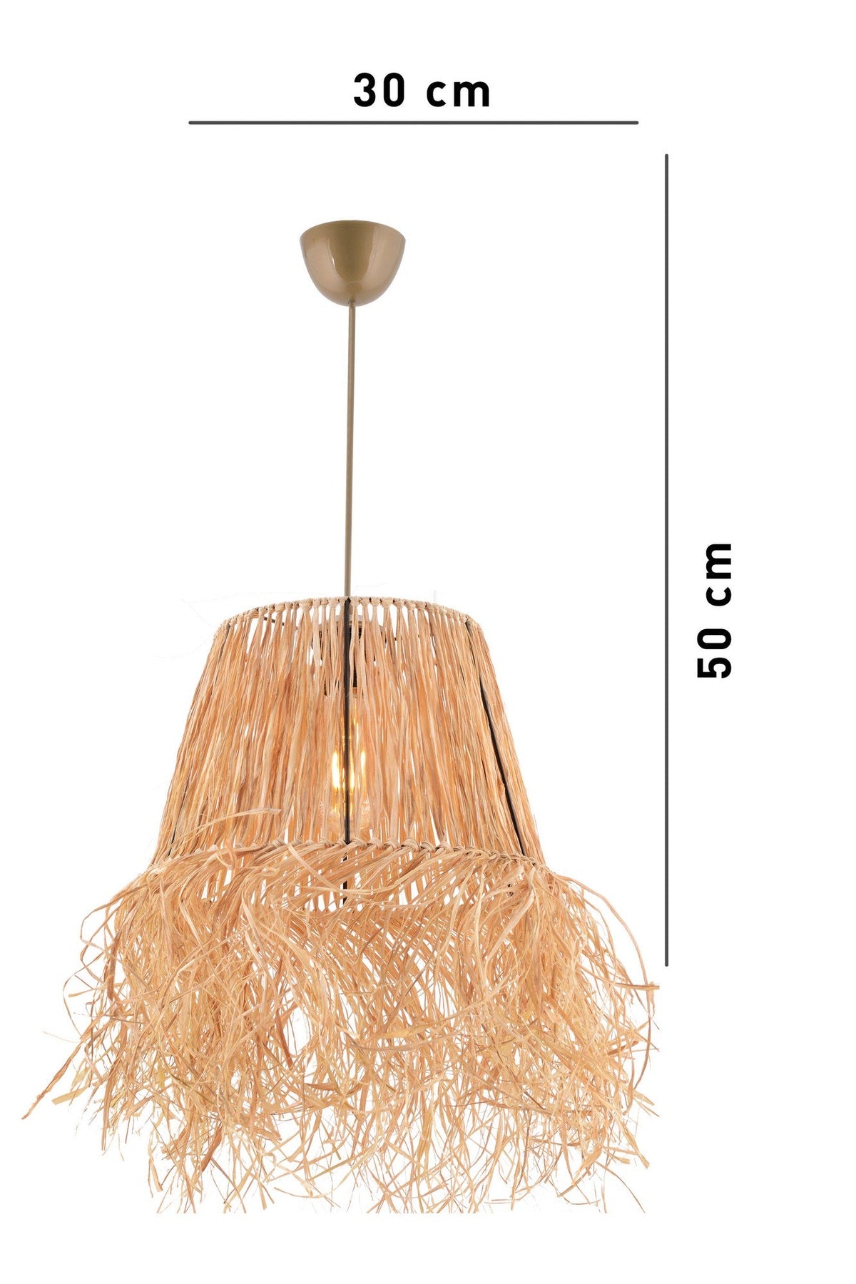 Candelabru, Valance, Natural