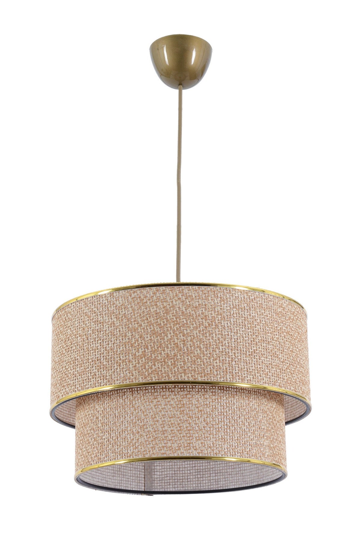 Candelabru, Coral Wicker, Ecru / Maro