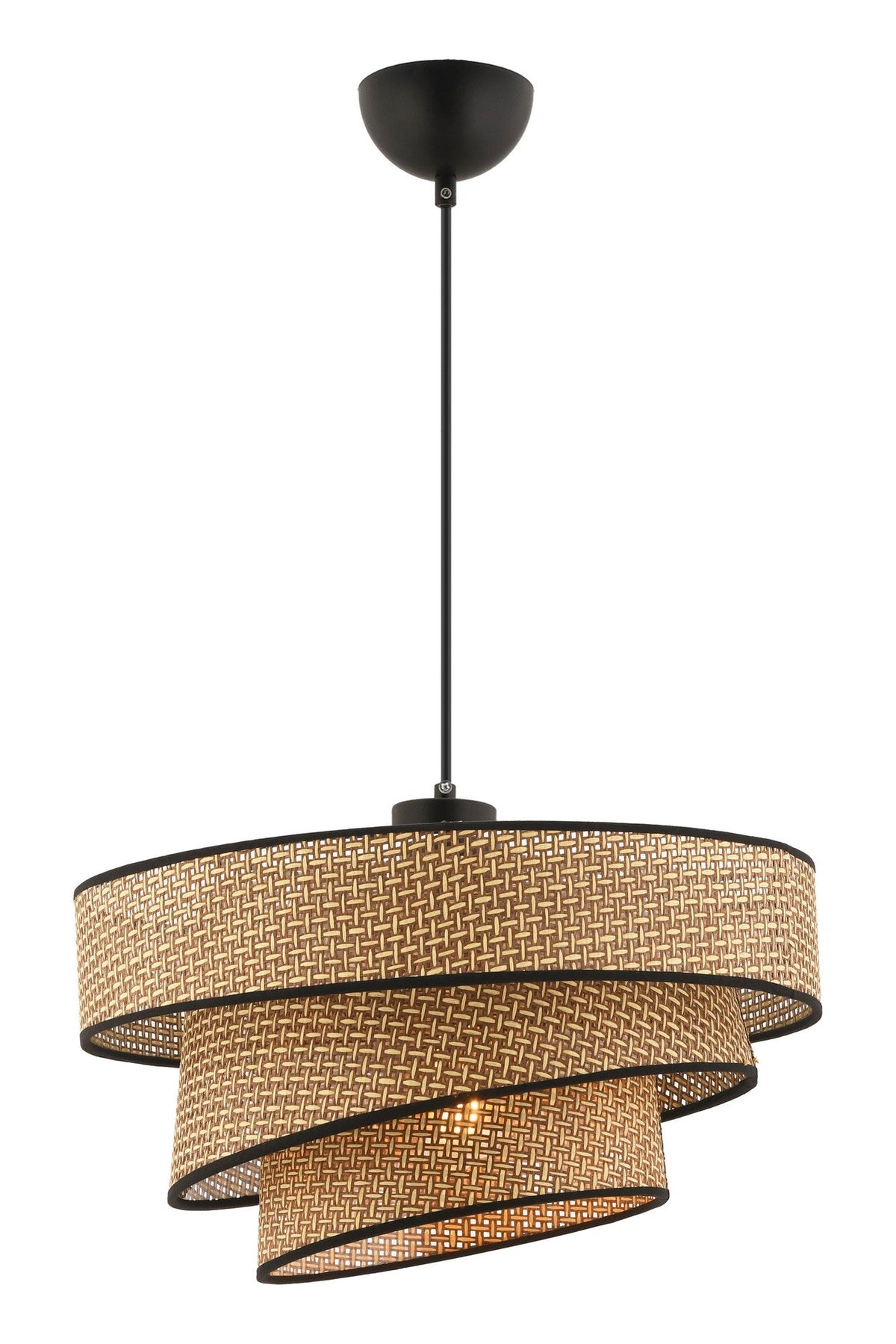 Candelabru, Couper Hazeran - Beige, Black, Bej / Negru