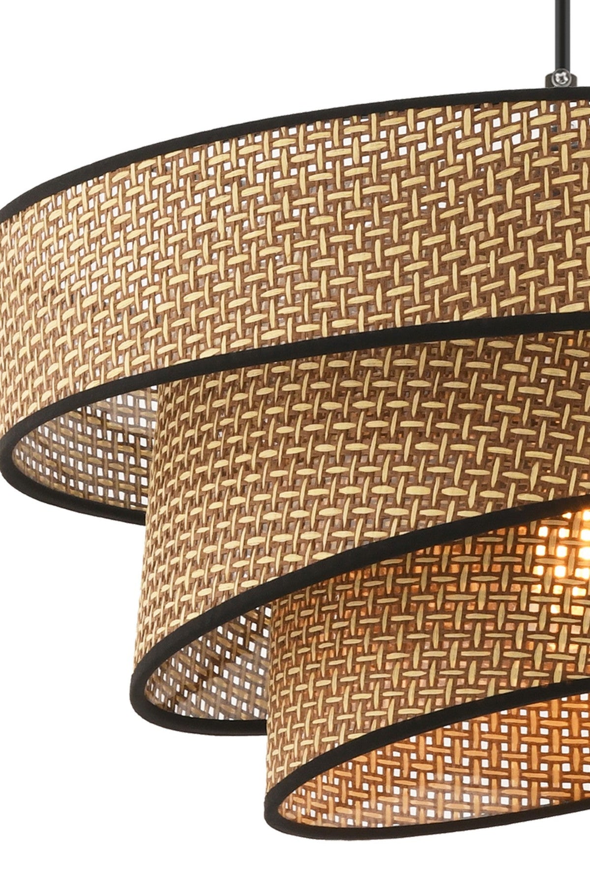 Candelabru, Couper Hazeran - Beige, Black, Bej / Negru