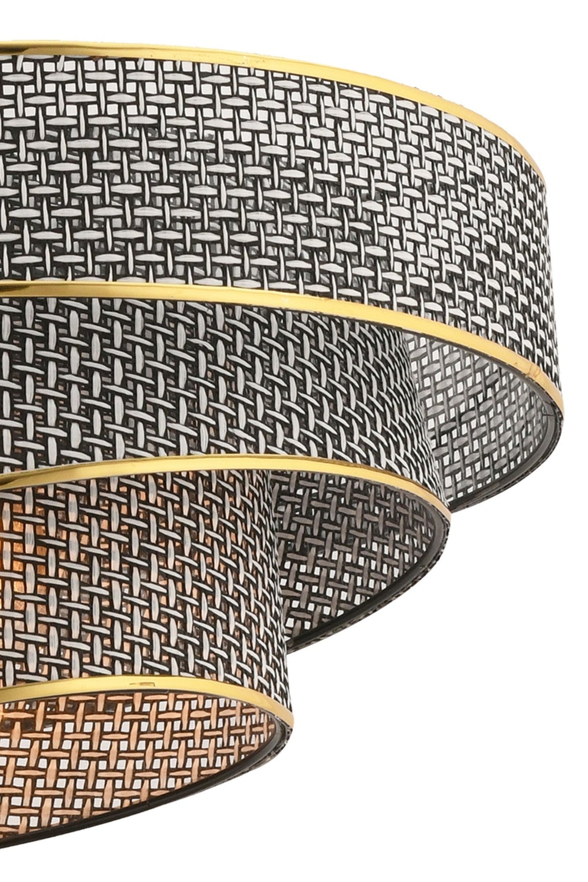 Candelabru, Couper Hazeran - Grey, Gold, Gri / Auriu