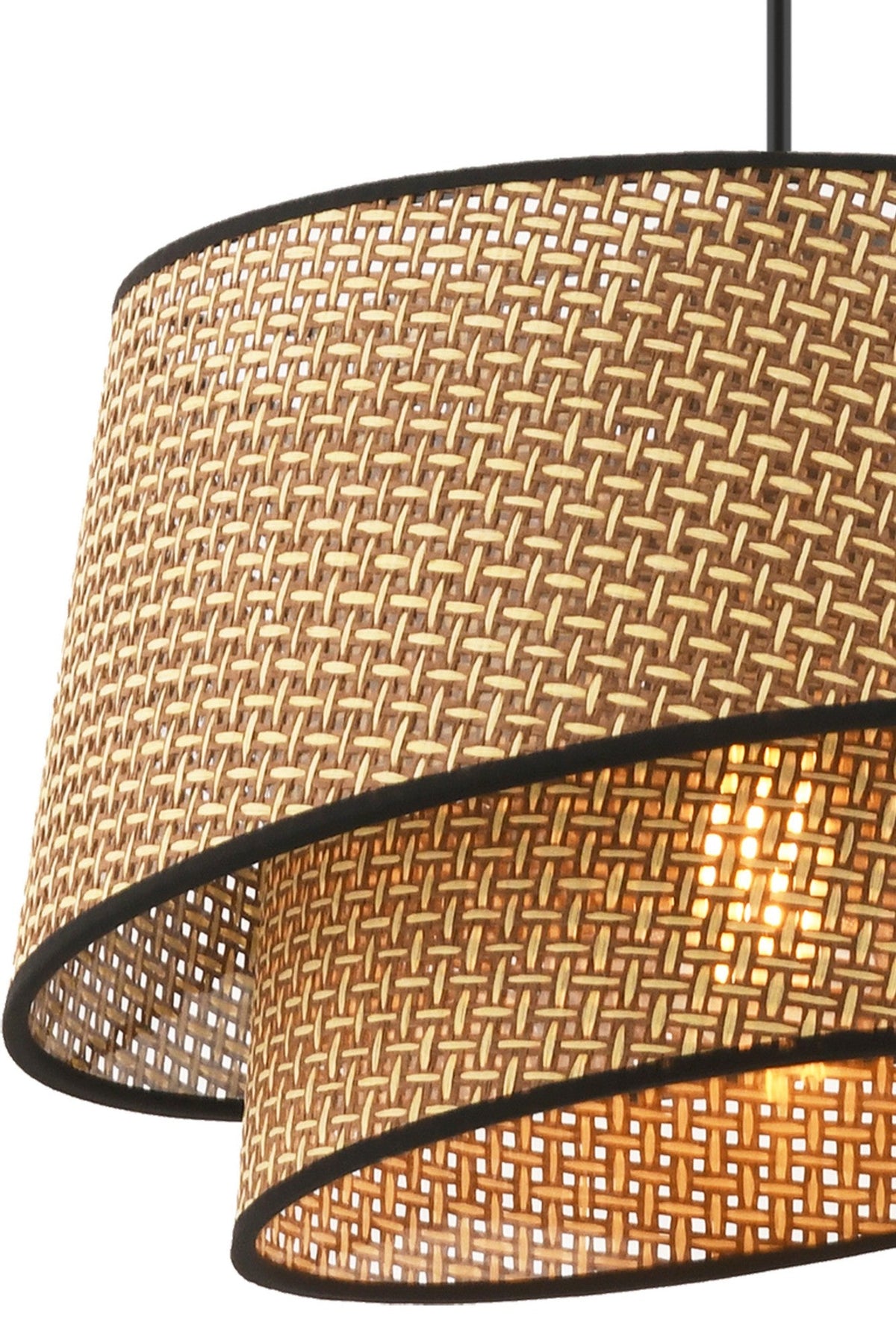 Candelabru, Barette Hazeran - Beige, Black, Bej / Negru