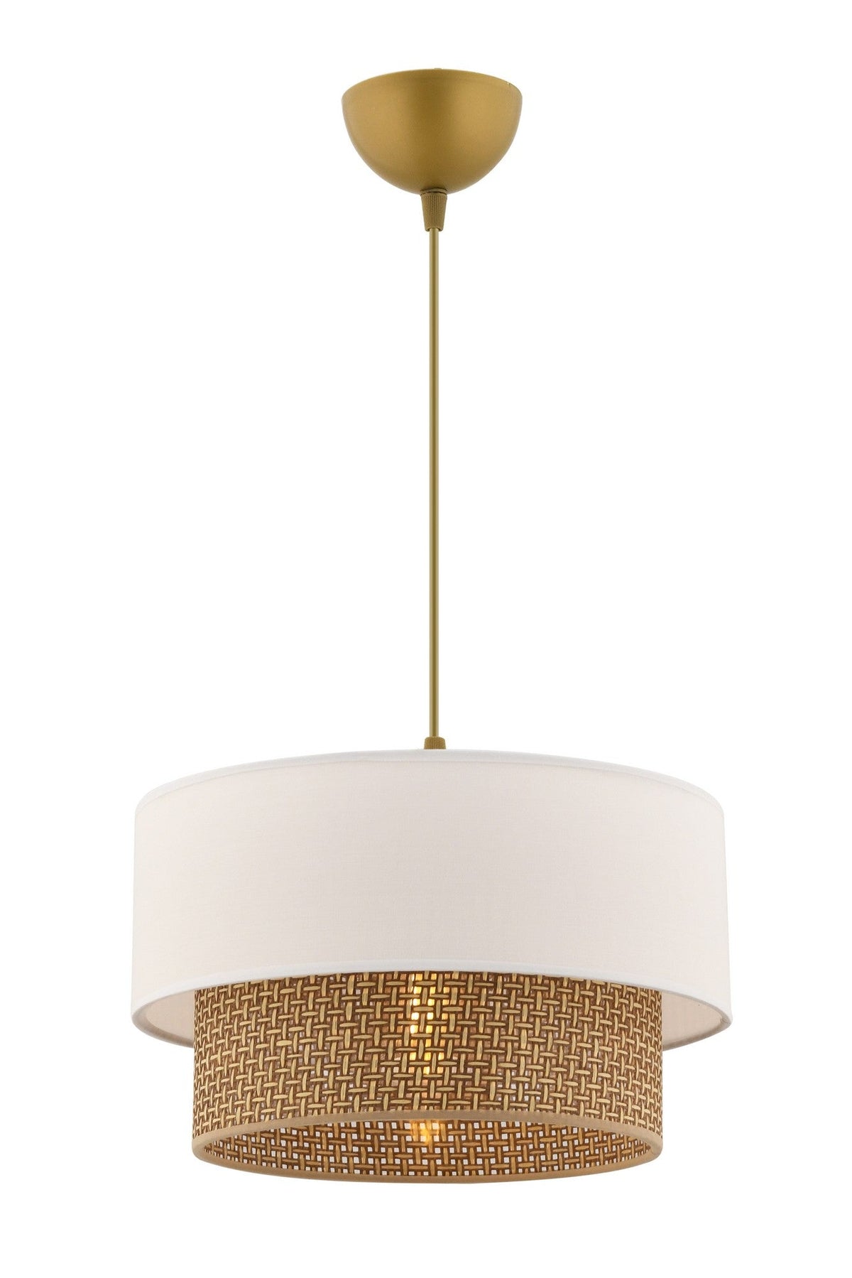 Candelabru, Echo - Beige, White, Bej / Alb
