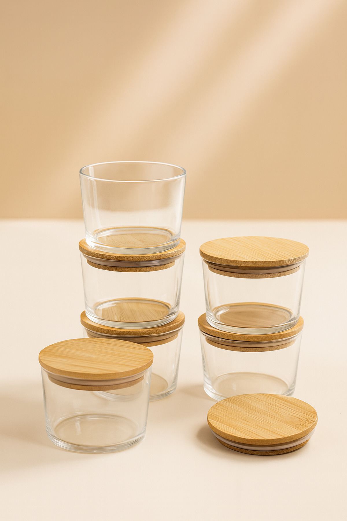 Set cutii depozitare (12 piese), F10000195, Transparent