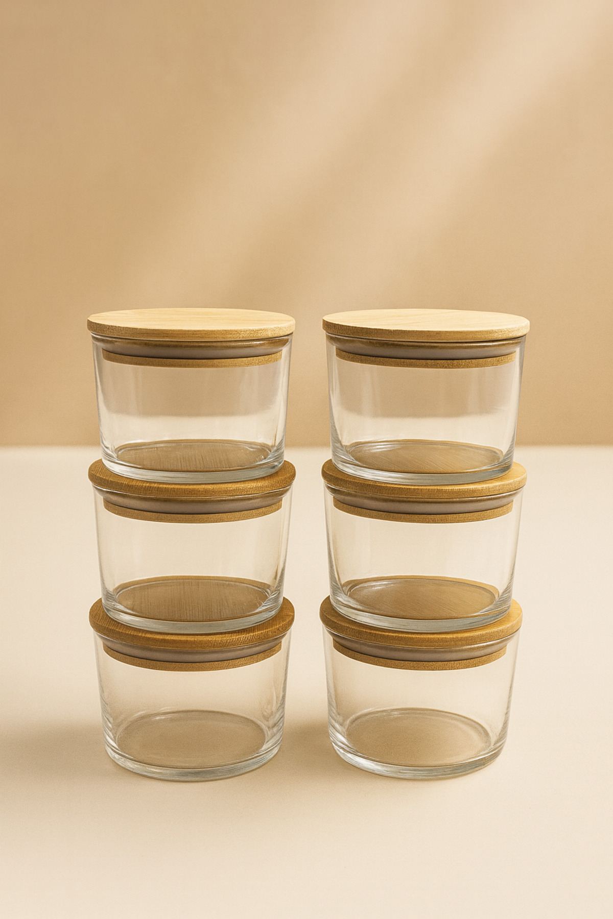 Set cutii depozitare (12 piese), F10000195, Transparent