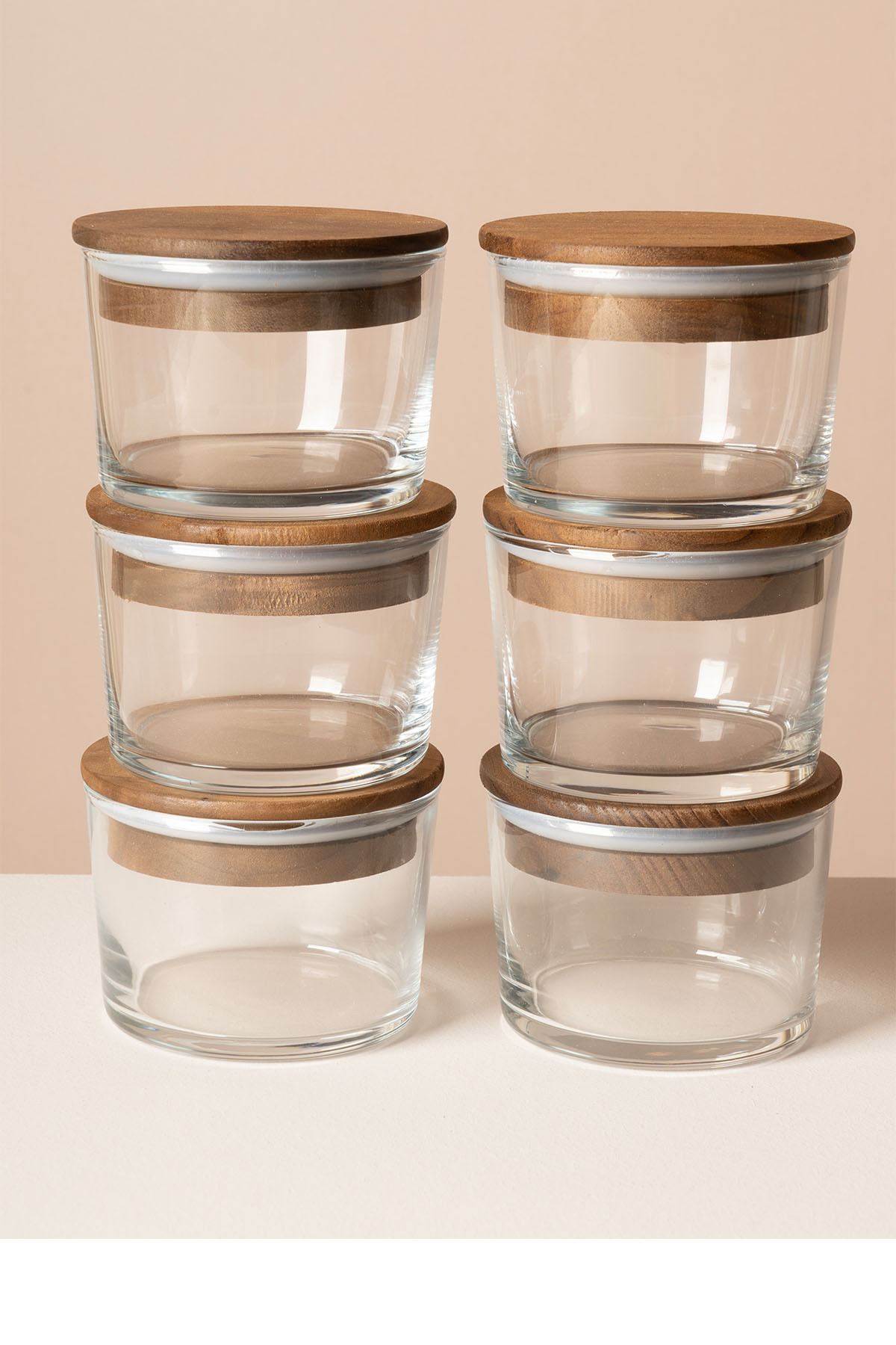 Set cutii depozitare (12 piese), 8681149237797, Transparent