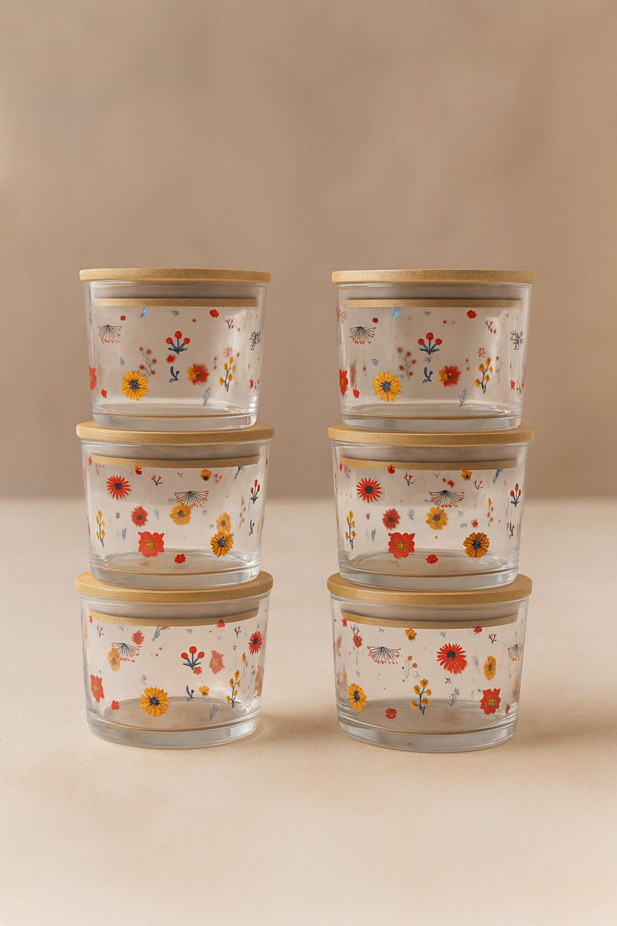 Set cutii depozitare (12 piese), F10000197, Transparent