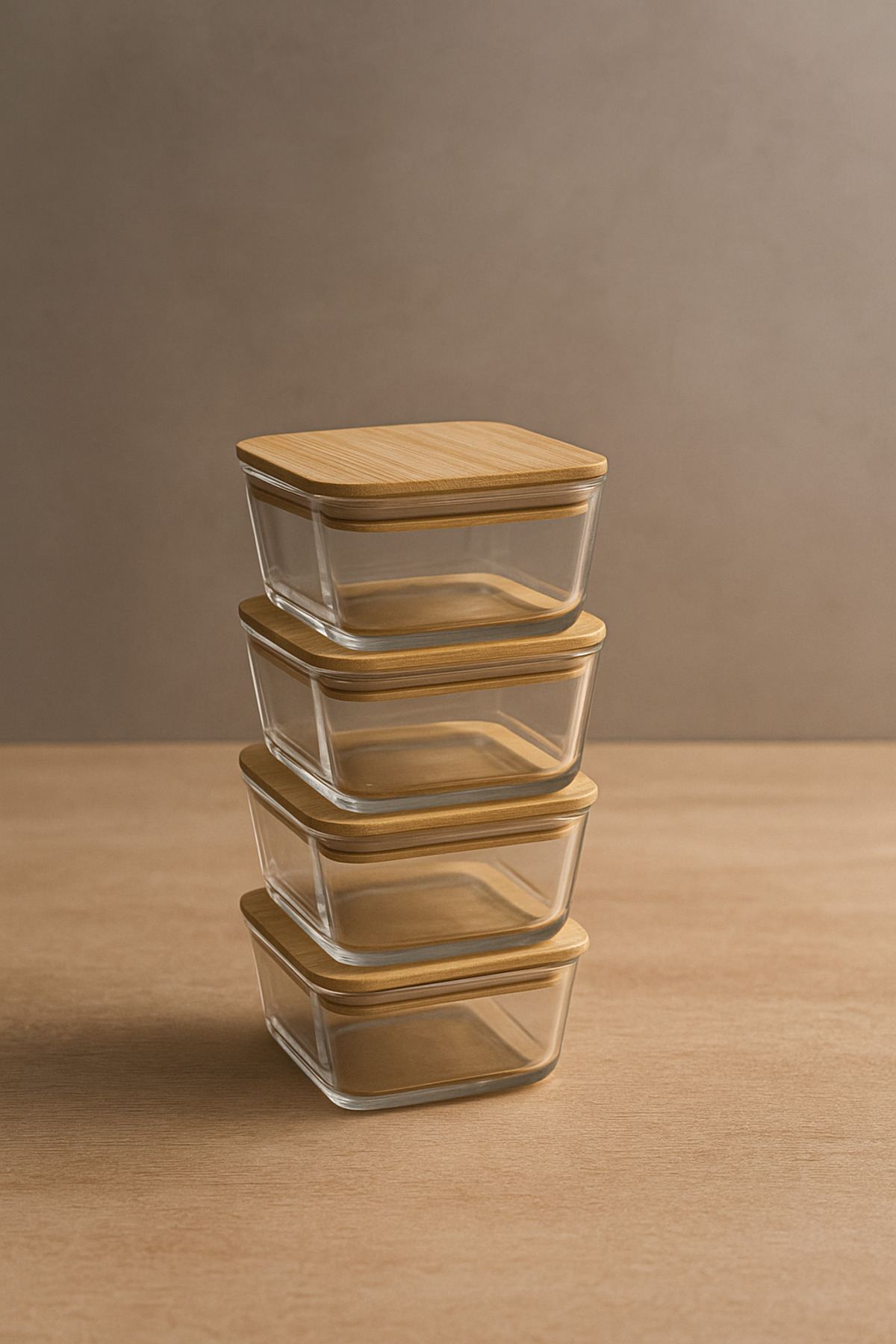 Set cutii depozitare (8 piese), F10000181, Transparent