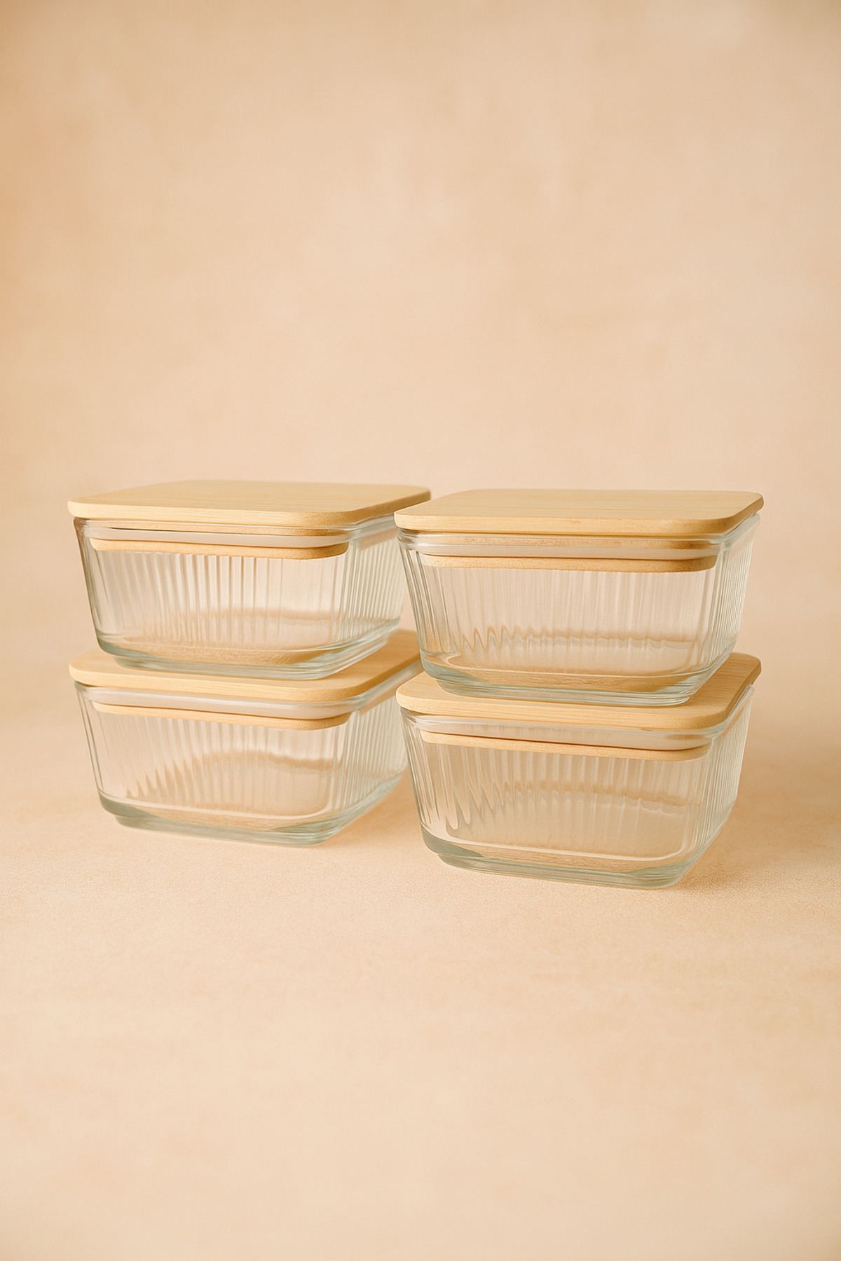 Set cutii depozitare (8 piese), F10000182, Transparent